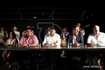 Pregón de las fiestas de Melenara (Foto Antonio Alí y Francisco Javier Santana)